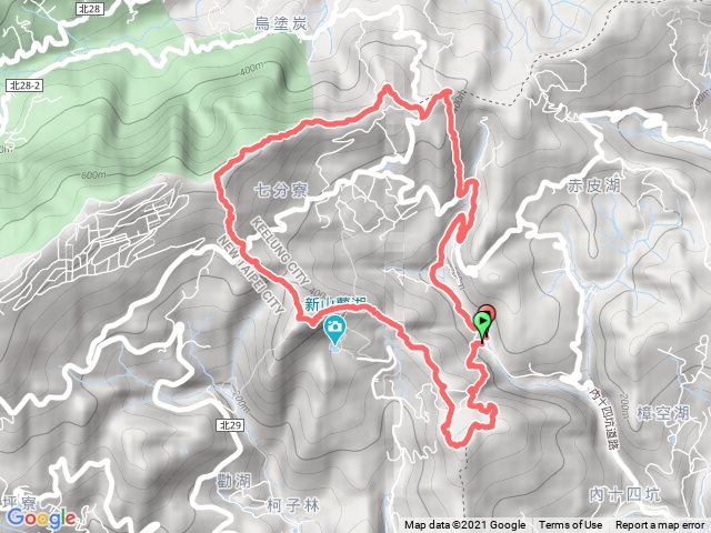 七分寮福德廟O型縱走汐止群山