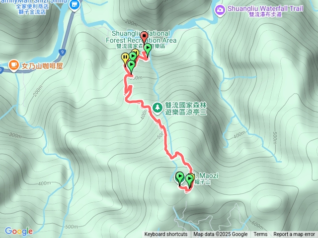 雙流帽子山步道預覽圖