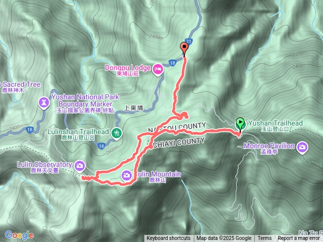 塔塔加三山｜麟趾山、鹿林山、鹿林前山