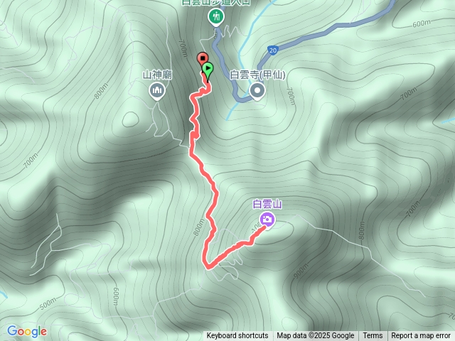 小百岳集起來白雲山步道20250216173046