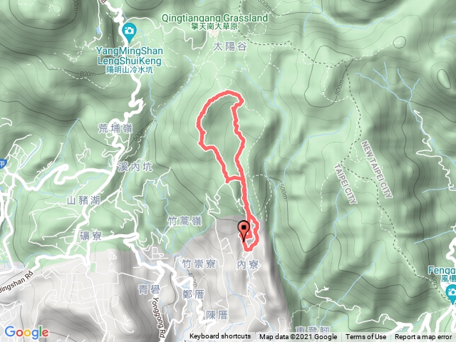 內寮古道-竹篙山南峰-竹篙嶺古道-竹篙山O行