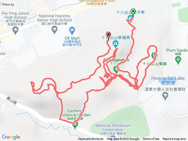 十八尖山步道-桐花步道-防空洞步道
