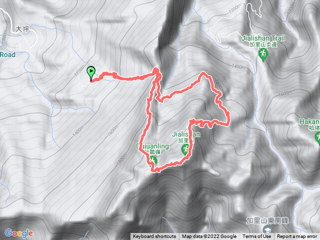 20221009加里山（大坪登山口）