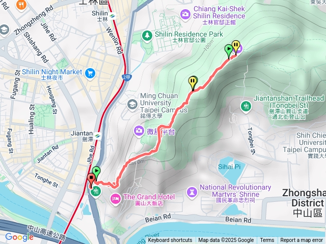 劍潭山步道-老地方觀機平台