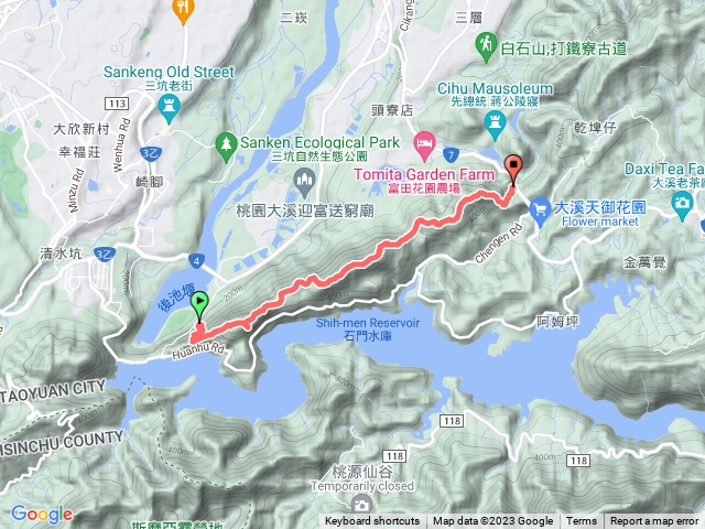 簡單駭客 溪頭縱走(溪州山-頭寮山)