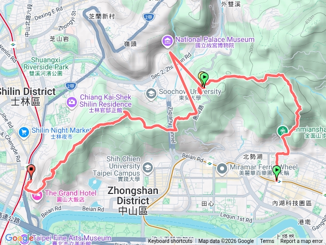 金劍縱走預覽圖