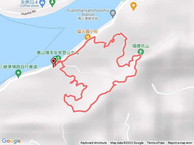 鳶山（福德坑山）彩石壁 O型