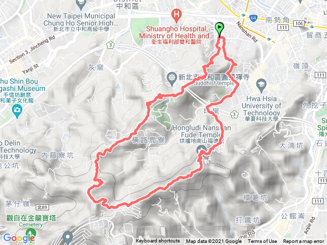 復興國小-烘爐地土地公-復興國小O型走
