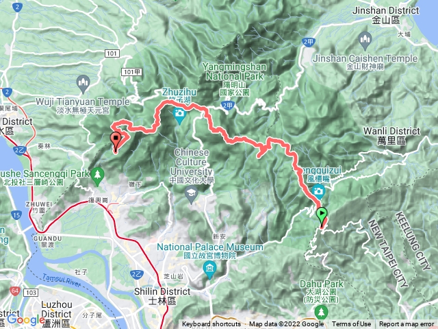 20220430-陽明山東西10連峰-第20刷（汐止五指山起登）