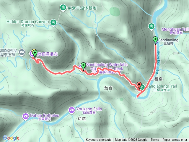三貂嶺瀑布預覽圖
