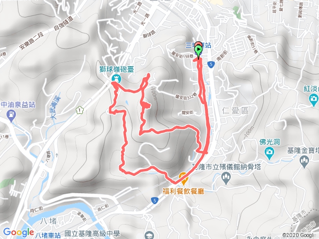 2019/12/15內石硬港古道，三坑山，竹子嶺尾山O型