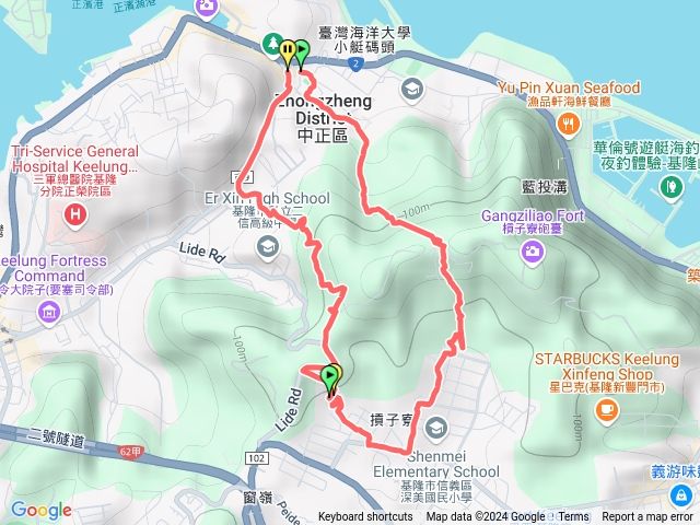 海洋大學龍崗步道o型預覽圖