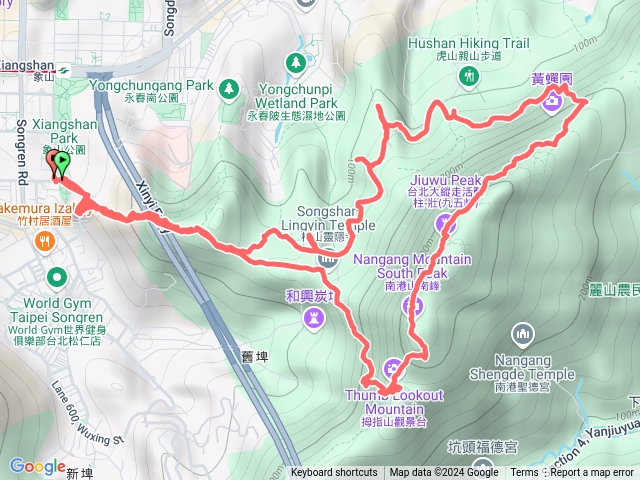 四獸山、南港山、姆指山預覽圖