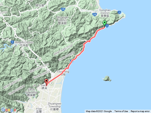 D3 石城至頭城徒步環島