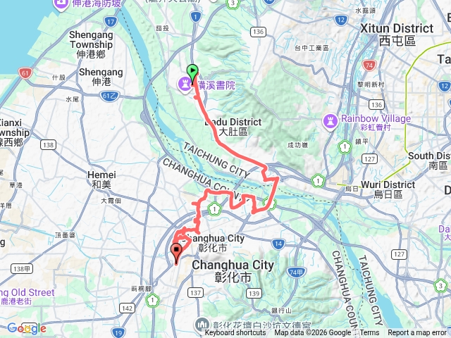 大甲媽祖遶境大肚到彰化市區火車南下過田中（來不急關）預覽圖