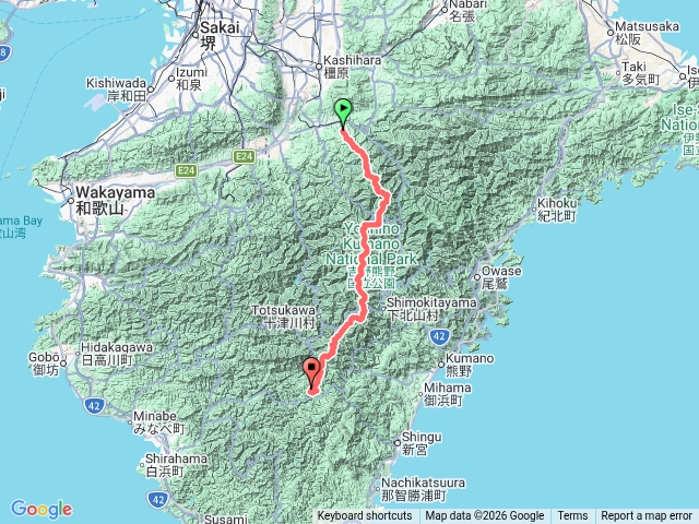 日本大峯奥駈道