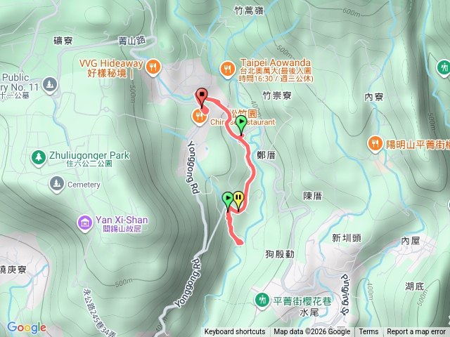 永公路500巷落羽松
