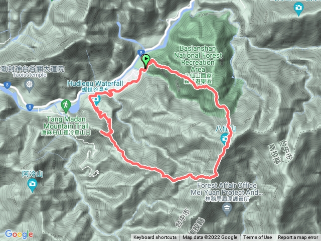 2022.12.24 八唐縱走