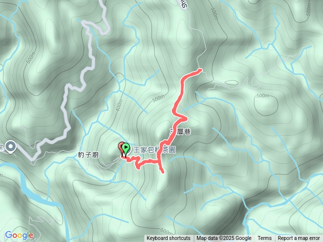 豹子廚古道、南豹子廚山