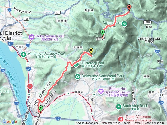 台北大縱走第一段