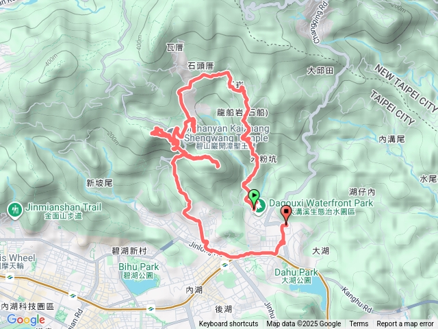 龍船岩群峰、內湖三尖
