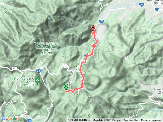 20210908擎天崗-魚路古道--八煙登山口