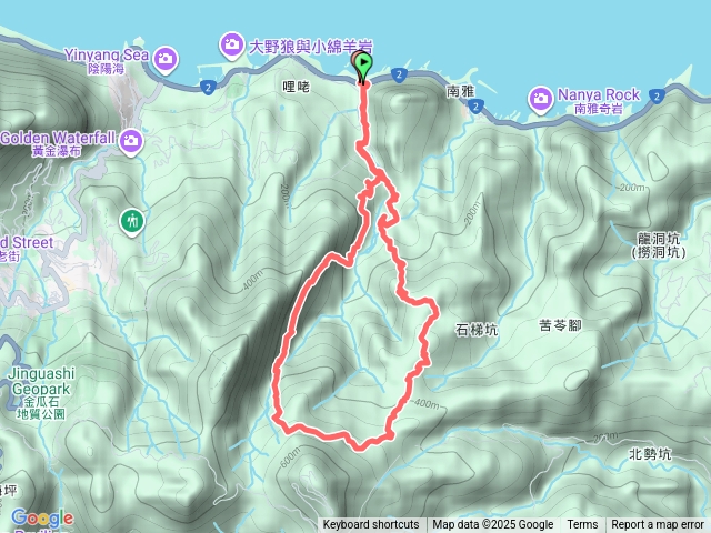 新北 瑞芳 禮樂煉銅場-保羅尖-雙鬼小霸尖-石梯坑山-半屏瀑布-小錐麓-水管隧道-香巴拉隧道-半屏溪-禮樂煉銅場預覽圖