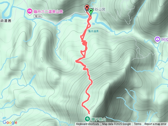 糖子恩山 （(五號油井 果園線）
