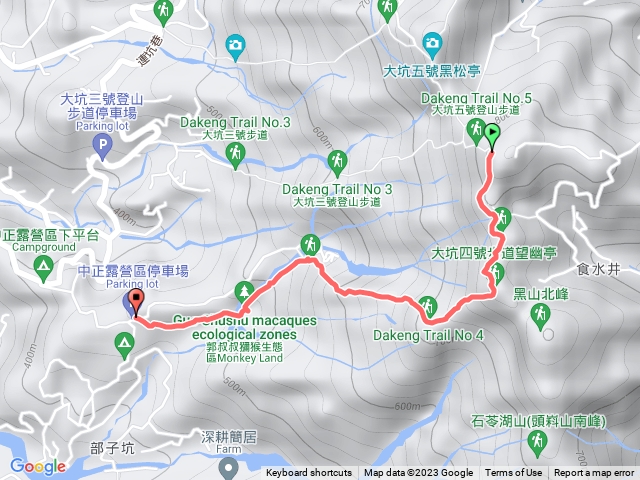 台中－臺灣百大必訪步道大坑4號步道202306