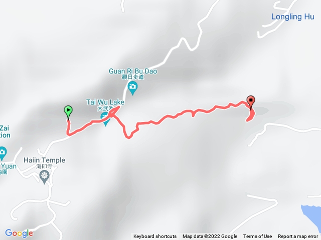 太武山大縱走末端