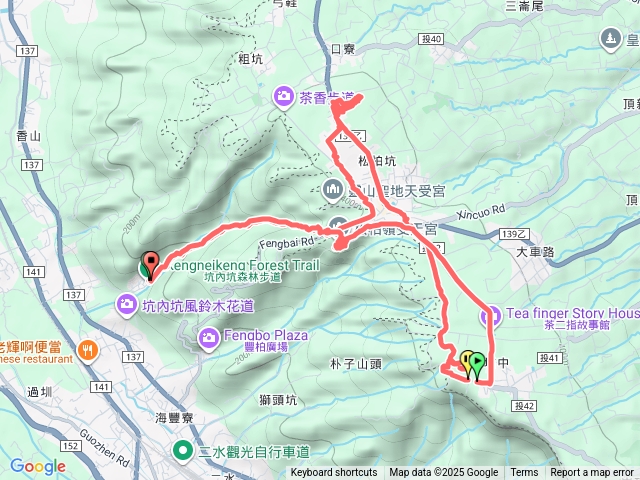 坑內坑順走口寮山獅子頭山輕鬆行預覽圖