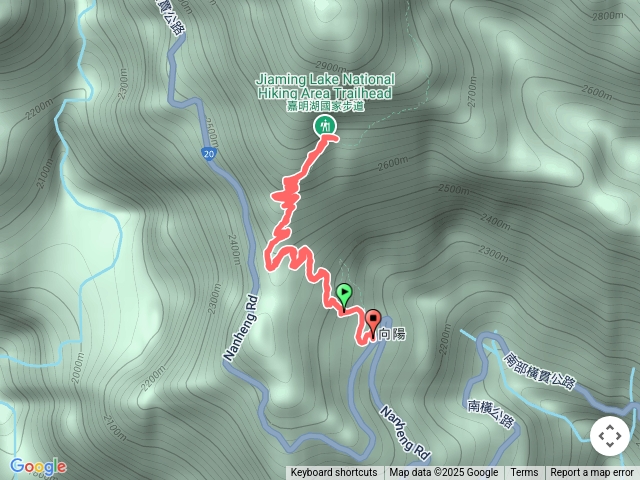 嘉明湖登山口