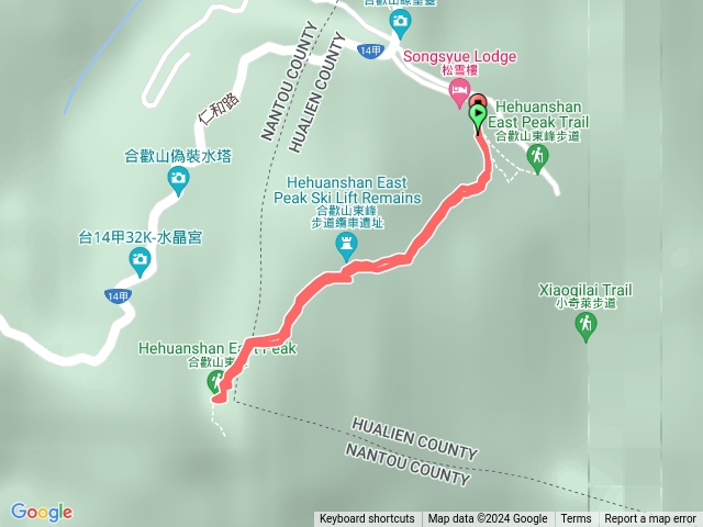 合歡山東峰步道