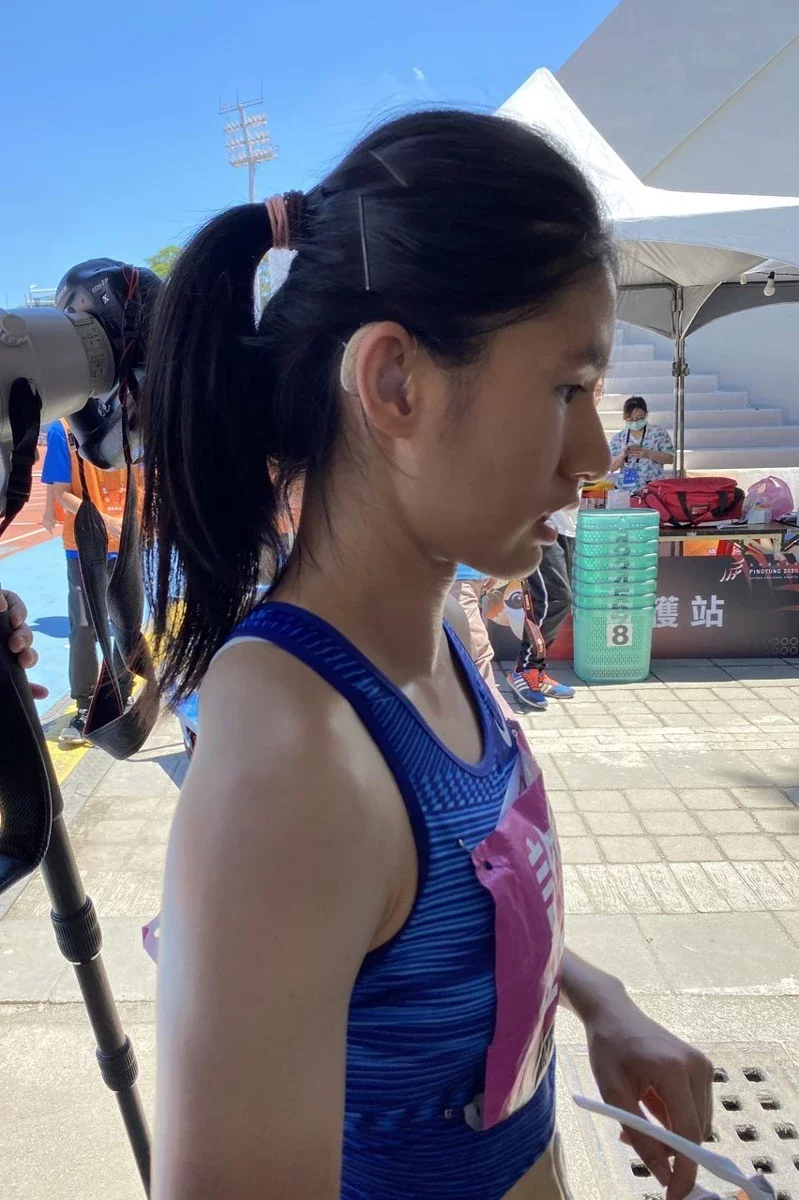 【人物】全中運田徑／接受聽障 許樂用記錄擁抱自己