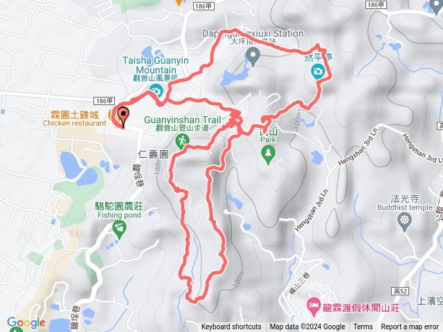 大社觀音山8字