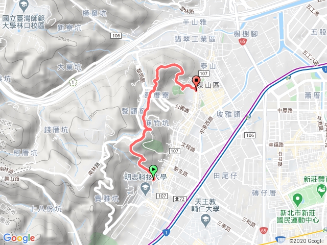 200405頂泰山巖撿2峰下辭修廣場