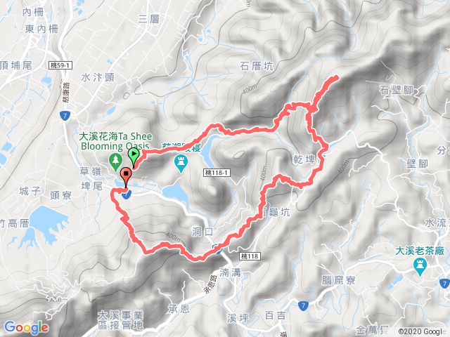 慈湖健行一草嶺山、白石山、頭寮山O型縱走