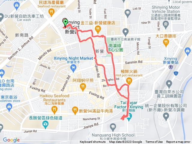 新營中興車站五分車