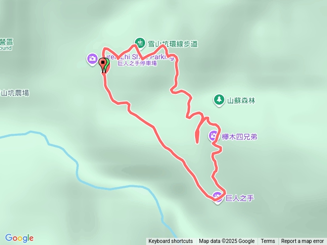 雪山坑環山步道預覽圖