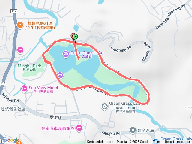 青草湖環湖健行記預覽圖