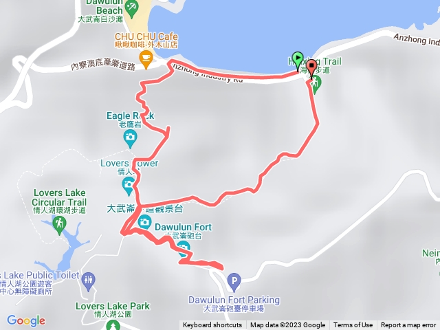 小百岳 大武崙山 海興步道小O