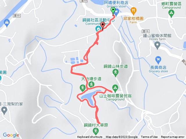 銅鏡山林步道預覽圖