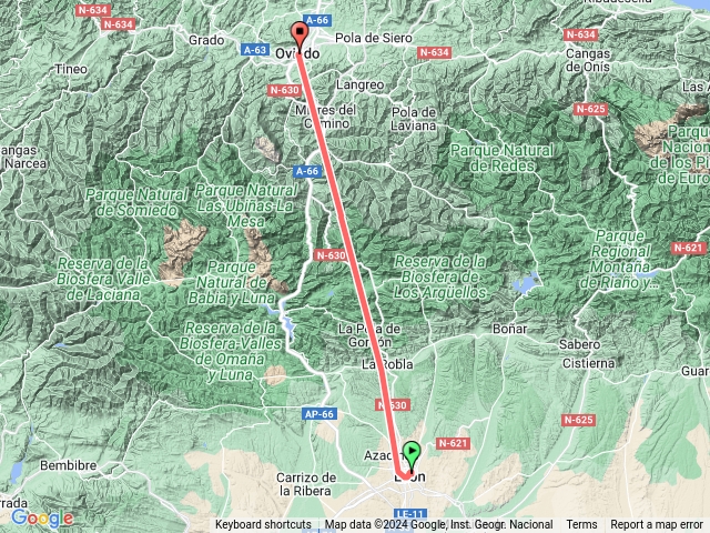 法國之路D14-萊昂到奧維多預覽圖