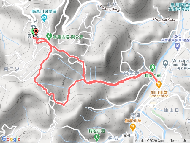 20201028 苗栗頭屋獅潭鳴鳳古道O型 雲洞宮、南隘勇、情人谷、綠色古道、延平古道、義民廟、台三線