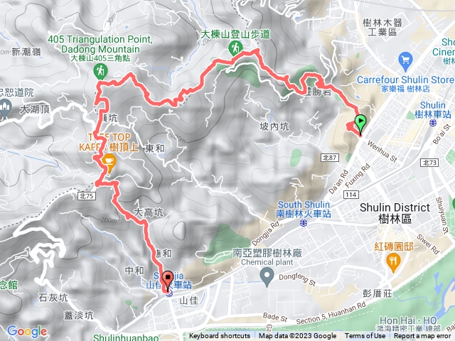 大同山青龍嶺大棟山