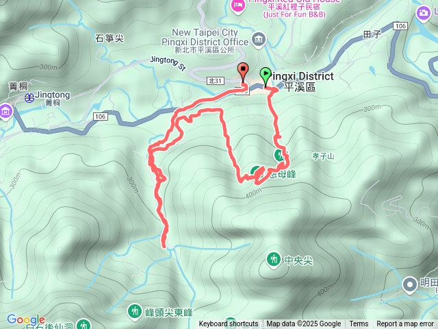 2025微笑山線：【五分山系】平溪小黃山段+東勢格越嶺步道