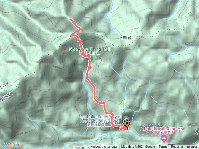 三角崙山忘記關GPS