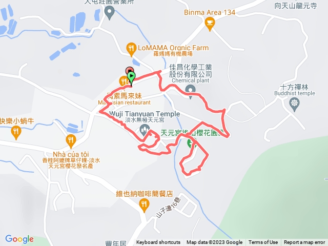 20230325 淡水無極天元宮 聚元三聖殿 水梘頭山仔頂福德宮 山仔頂步道