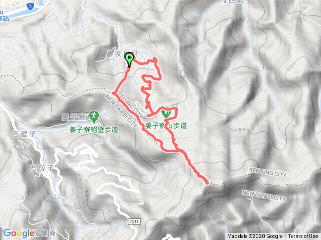 泰安瀑布上姜子寮山O型