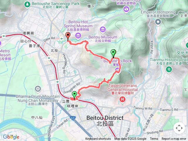 軍艦岩親山步道